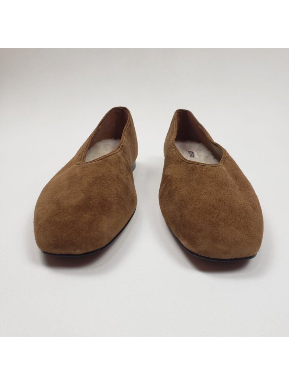 Madewell The Mylie Ballet Flat Warm Chestnut Brown Suede Women’s 7M NWOB - Picture 2 of 16